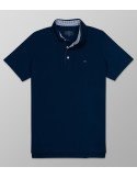 Polo Κοντό Μανίκι Regular Fit Μπλε Σκούρο | Oxford Company eShop