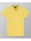 Polo Κοντό Μανίκι Slim Fit Κίτρινο| Oxford Company eShop